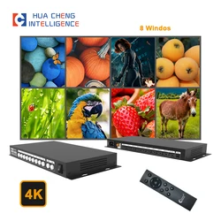 AMS-QMV-H9 Video Wall Multi-image Seamless Switching Controller 9 In 1 Out Lcd Led  TV Screens HD Multiviewer