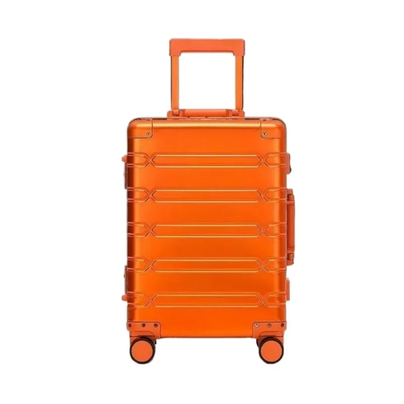 24-Zoll Deluxe Koffer/Tasche aus Aluminium-Magnesium-Legierung, Versand aus der EU, Geeignet für Studenten.