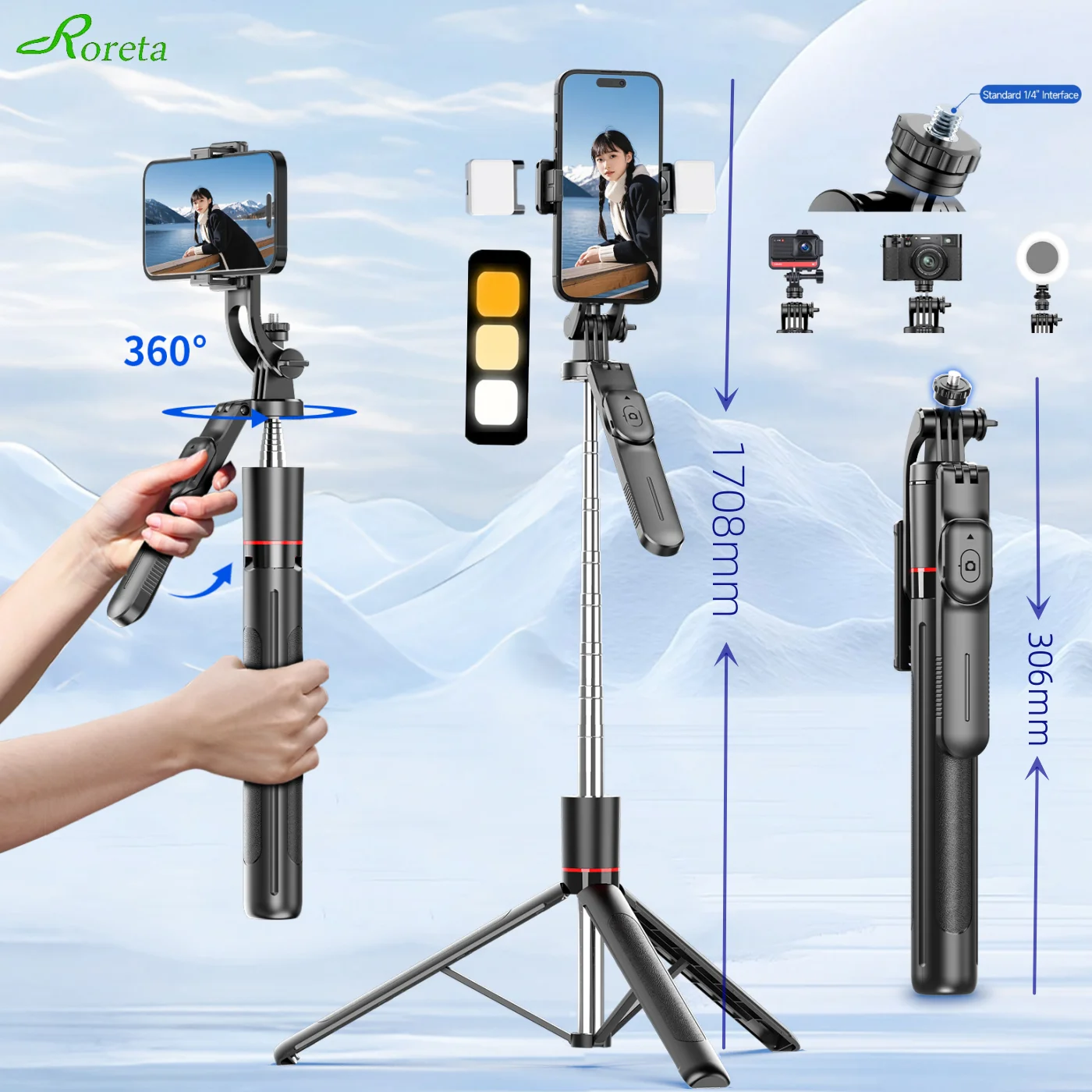 Roreta Monopod Remo… - image