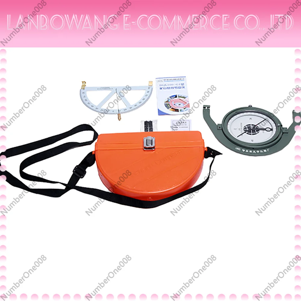 

DQL100-G1 Suspended Mining Compass Plastic Antimagnetic Mine Hanging Compass with Tilt Gauge Gradiometer Tool