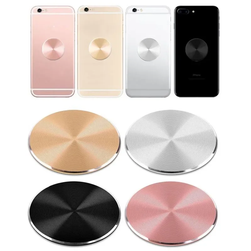 

Magnetic Disk Phone Stand Magnet Metal Plate for Magsafe Car Cellphone Holder Iron Sheet in Car Support Plates for iPhone Xiaomi