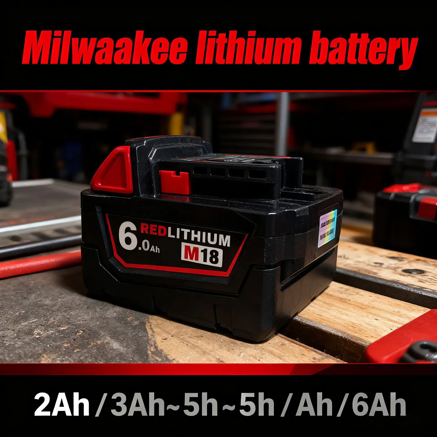 Dobíjecí lithiová baterie Milwaukee 12V M12/M18 48-11-2411 48-11-1860 1850 1840 mil-12a lim12 2ah/3ah/5ah/6ah Baterie do nářadí - náhled 6