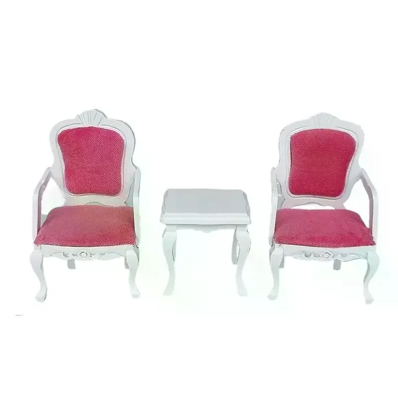 Simulation de maison de poupée 1/12, petite Table à thé, modèle de poupée, fauteuil de maison, meubles de salon, décoration de maison de poupées, ornement de scène, 1 pièces