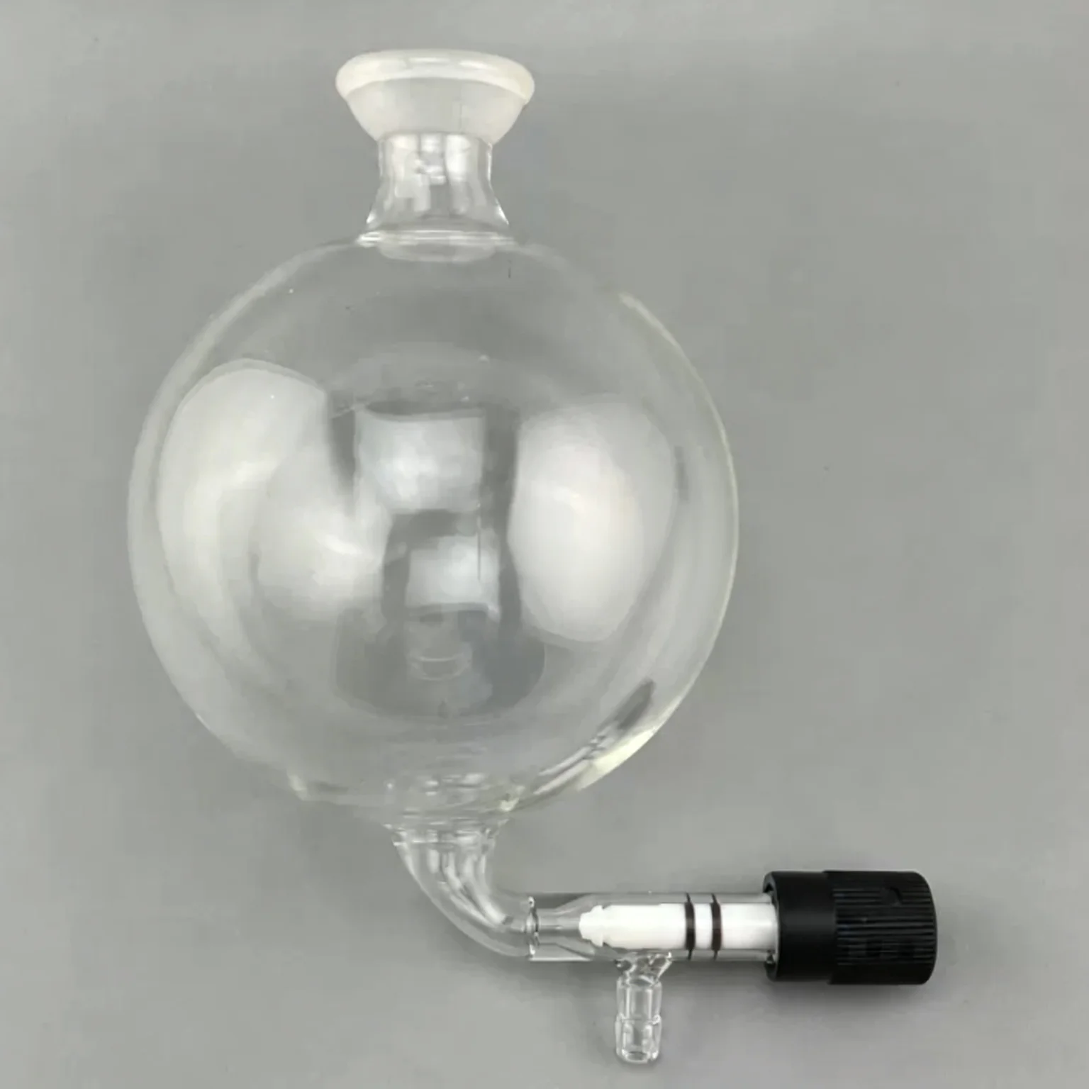 rotary-evaporator-ball-mill-mouth-liquid-receiving-bottle-with-discharge-valve-collection-bottle-evaporator-recovery-bottle