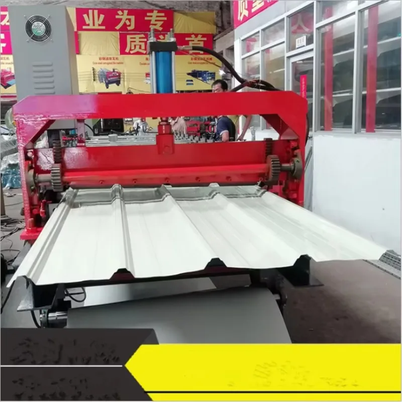 Hydraulic Tile Sheet Portable Metal Roofing Roll Forming Press Making Machine for Sale