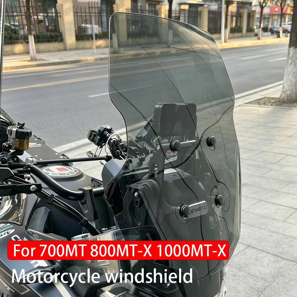 700MT 800MT-X 1000MT-X Accessories For CFMOTO 700 MT 800 MT-X 1000 MT-X Motorcycle Windshield height increase Guide plate