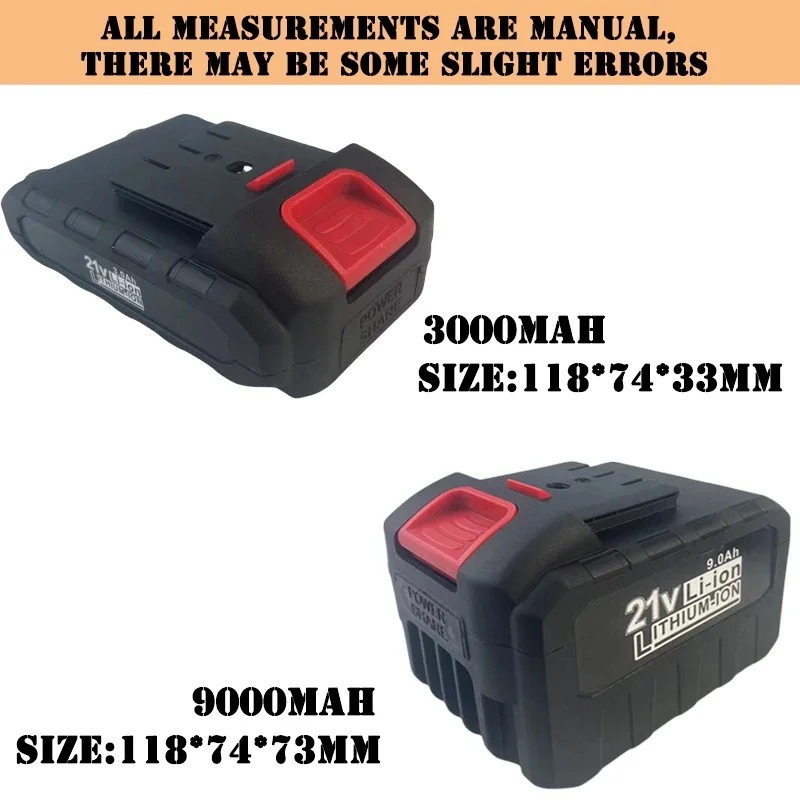 

21V 3.0/9.0Ah Lithium-ion Power Tool Battery Distribution Drill Power Tool Battery for QuanYou