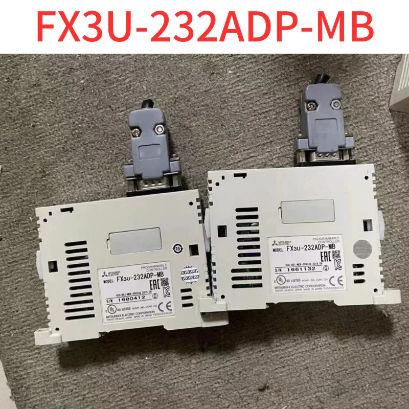 Second-hand PLC module, FX3U-232ADP-MB with good functionality