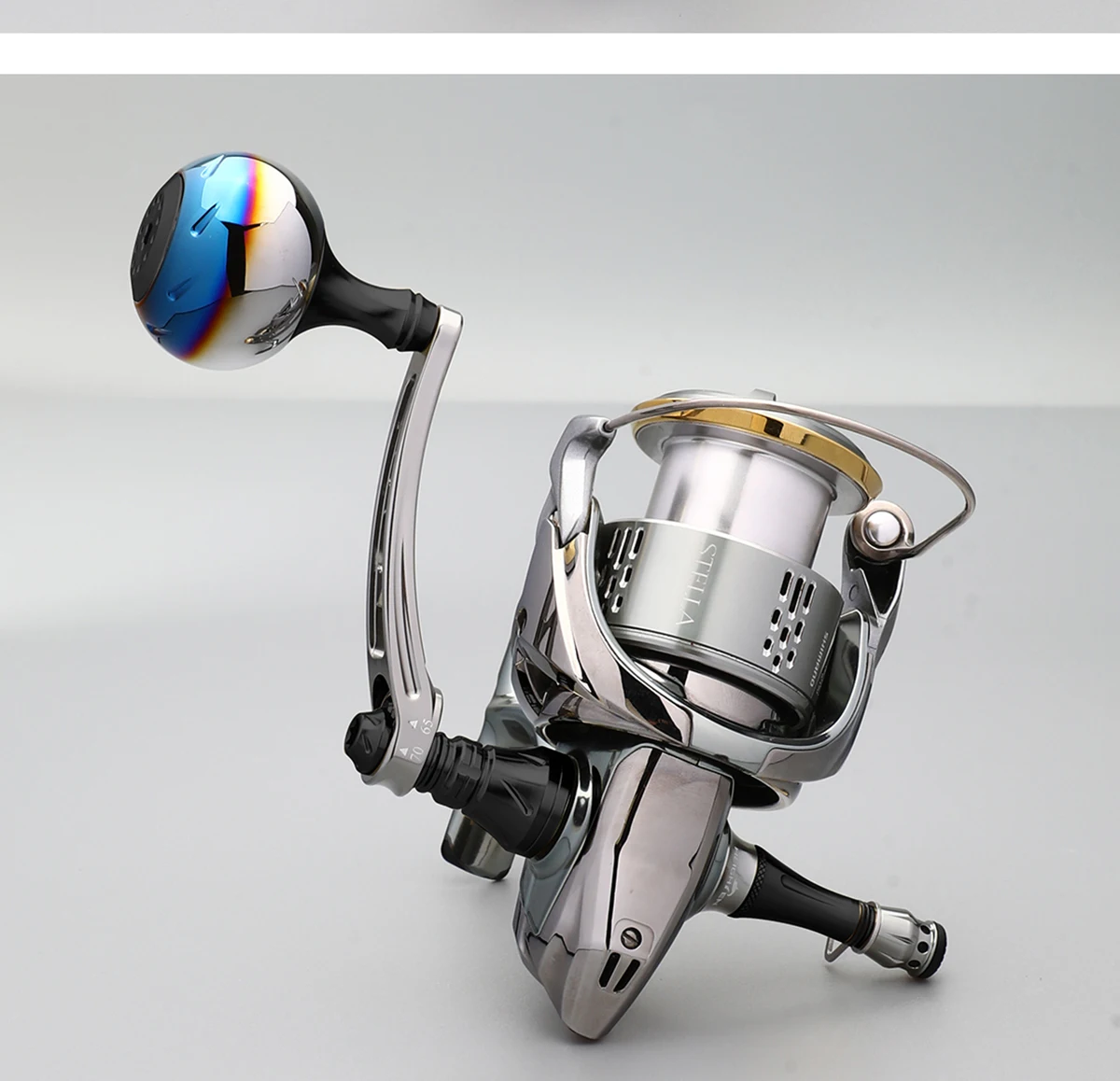 HEIGHTEN Power Handle Knob 30/38/45mm 32g für Shimano Stradic SW Twinpower SW Ultegra 5000-8000 Rollen – Detail 14