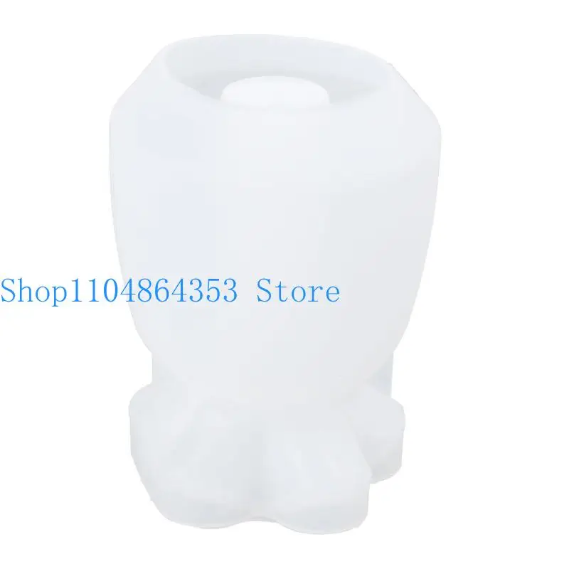 652F Test Tube Vase Silicone Mold DIY Holder Molds Desktop Flower Pots Hydroponic Plant Making Garden Home Decorations