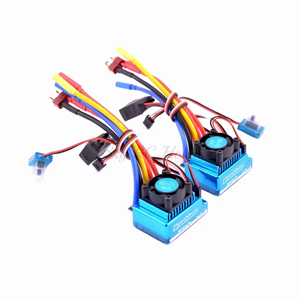 45A 60A 80A 120A Brushless ESC Electric Speed Controller Dust-proof / 3650 3900kv 4300kv Brushless Motor for 1:10 1/10 RC Car