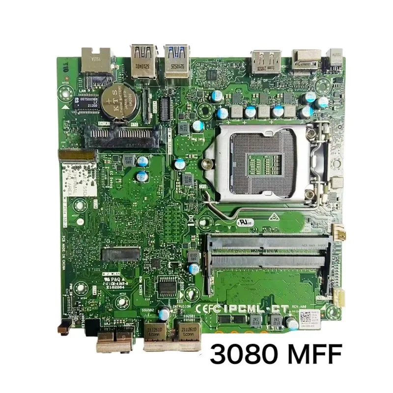 Per Dell 3080 MFF Scheda Madre IPCML-CT CN-0J2J3Y J2J3Y 0FGK1C HGFJM M3F6C Mainboard Testato Al 100% OK Completamente Funzionante Spedizione Gratuita