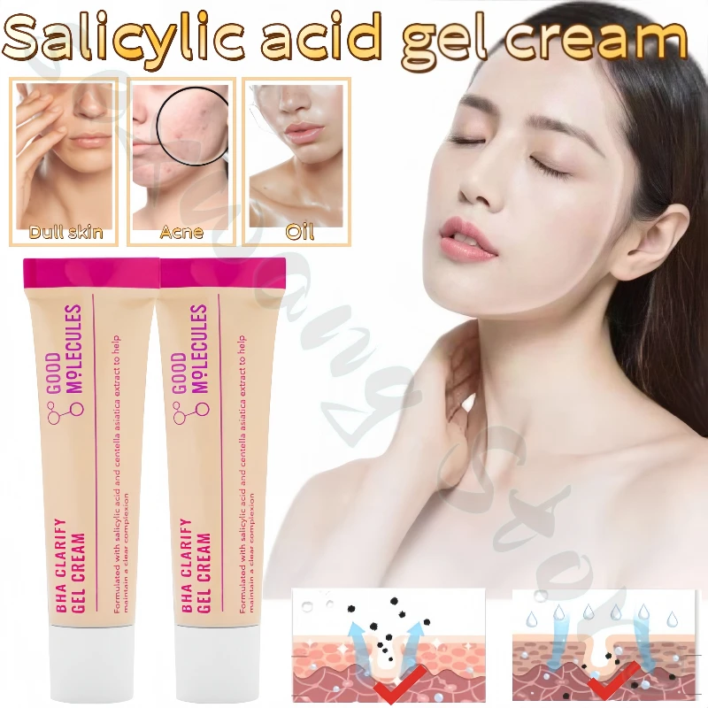 

Salicylic Acid Clear Gel Cream Deep Moisturizing Moisturizing Non-Sticky Improves Roughness, Dryness, and Peeling 30ml