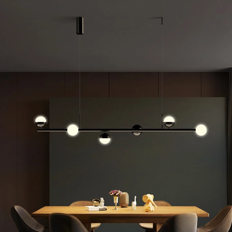 Nordic Pendant Lamp for Home Decor, Luzes da sala de jantar, Iluminação interior, Lâmpada do teto, Luz de suspensão, Lustre, Sala de estar