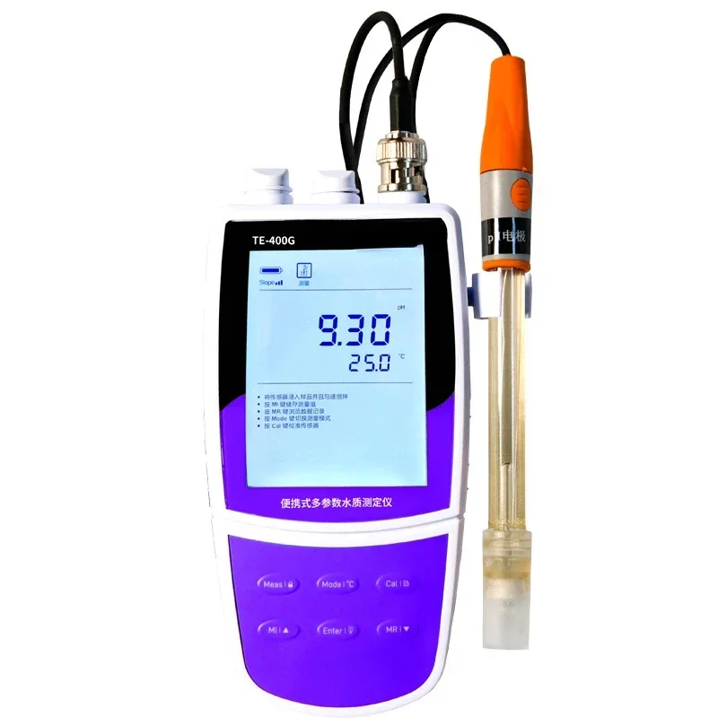 Hot sales Conductivity Dissolved Oxygen Ph Salinity Detector Water Quality Multifunctional Portable Testing Appliance Sewage