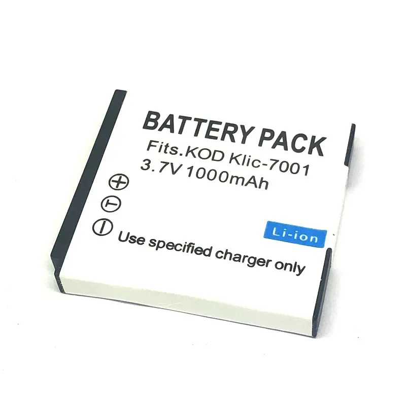 1000mAh KLIC-7001 DBL213 شاحن بطارية ل كوداك M341 M340 M320 M1073 V550 V570 V610 V705 M753 M763 M853 M863 M893 M1063 M1013