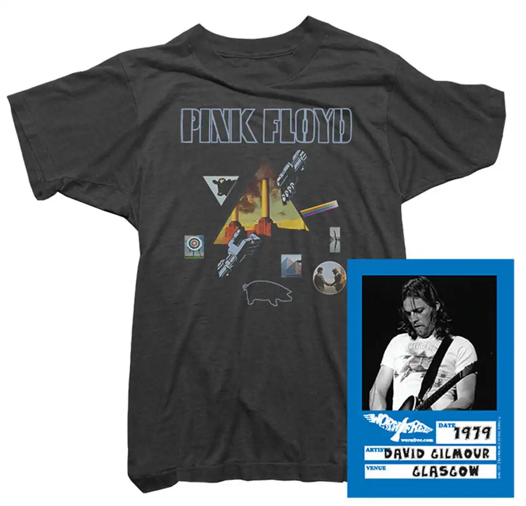 Pink Floyd Album T-shirt Dave Gilmour Women Men Oversized T-Shirts Streetwear Cotton Tee Shirt Crew Neck Female Male Clothing