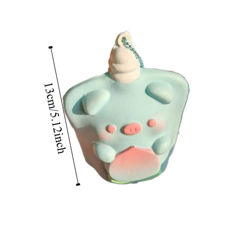 Wet Texture Little Pig Squeeze Toy Original Release Cute Design Slow Rebound Toy Rubbery Material Cartoon Little Pig Pinch Toy