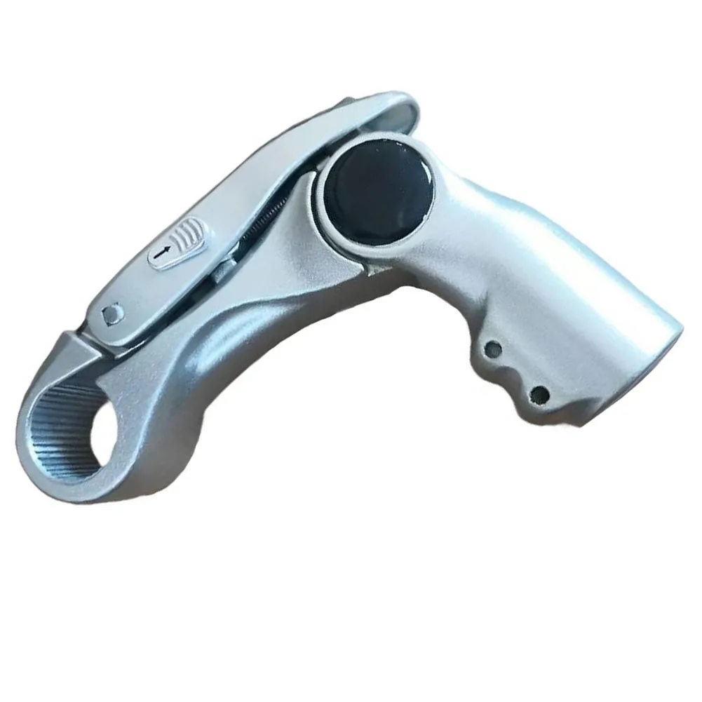28.6mm Fork Stem Adjustable Bike Stem 0-90 Degree Angle Aluminum Alloy Material 28.6mm Diameter Bike Stem Riser