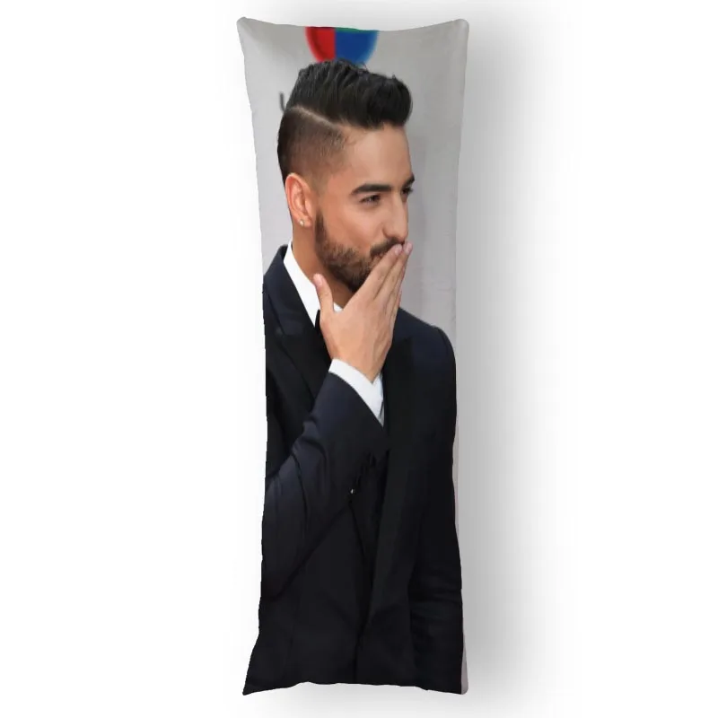 Maluma Dakimakura Pillowcase Hug Satin Pillowcover Almohada Anime Body Pillow Case Cushion Cover 35X100cm60X200cm