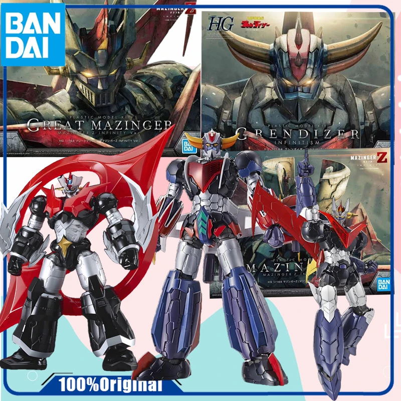 Bandai Original    HG UFO ROBOT GULIAN TAISHA GREAT DEMON GOD IRON ARMOR MAGNUM Anime Action Figure Assembly Model Toys Collec