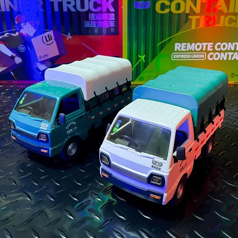 1/16 Rc Truck Remote Controlled Car Racing Drift Cargo Trucks Floating Radio Control Toys for Children Boys Girls Birthday Gifts