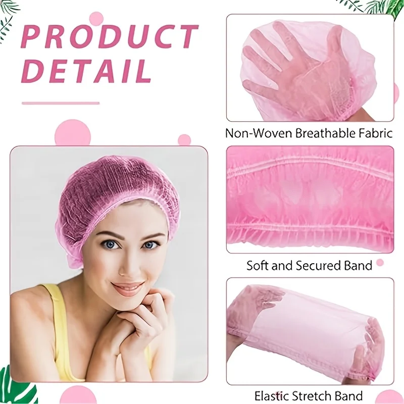 

20 Inch Bouffant Hair Nets – Disposable, Latex-Free, Bulk Pack for Kitchen & Salon Use
