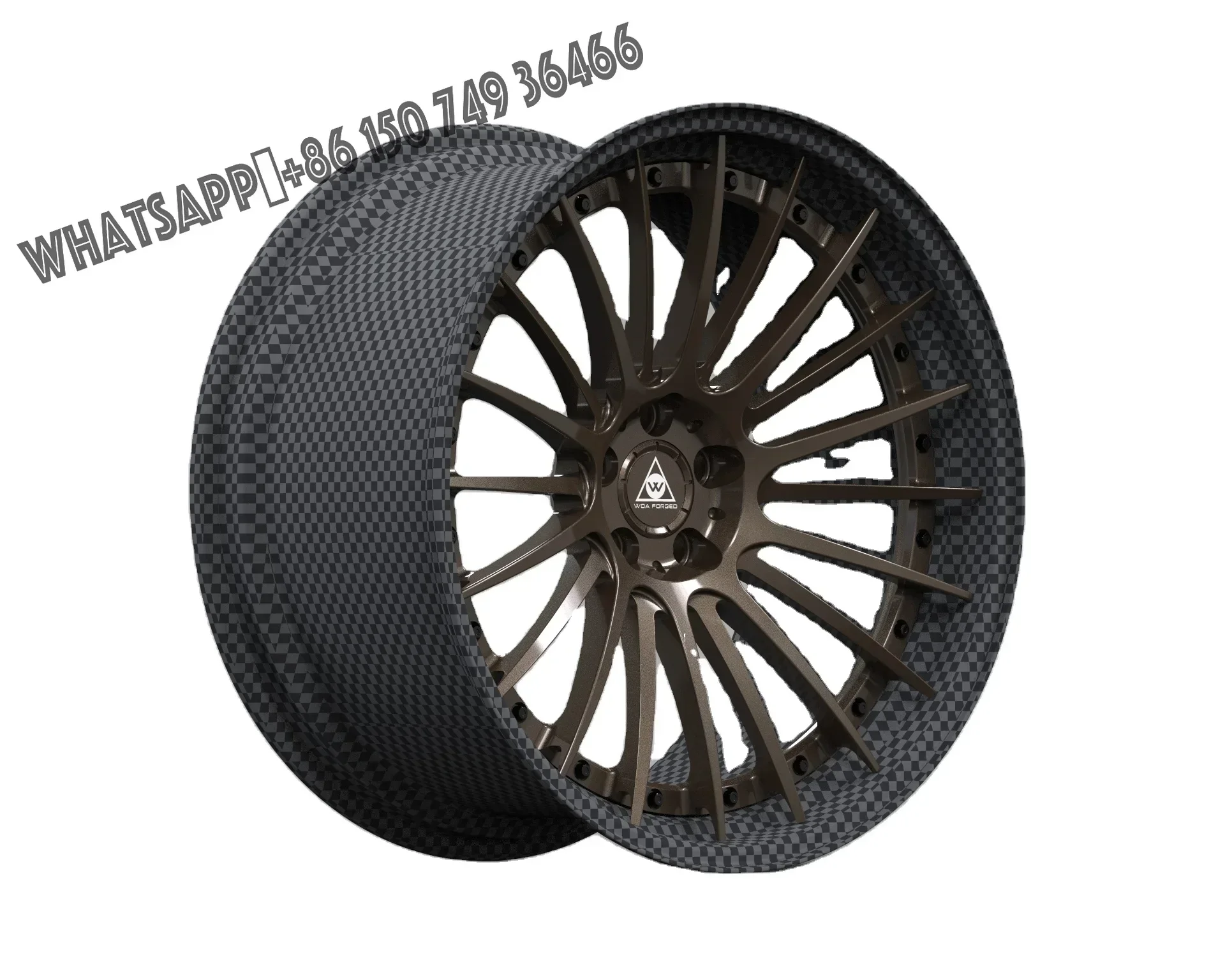 6061-T6 Selling Forged Wheels Passenger Car Wheels 18 19 20 21 22 24 Inch Rims Custom HOT Carbon Fiber Aluminum Customiz