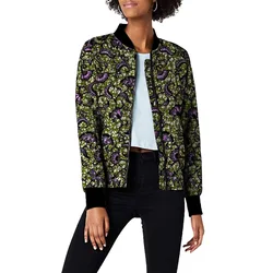 Tailor Design Women's Baseball Jacket African Print Female Ankara Bomber Coat Customized