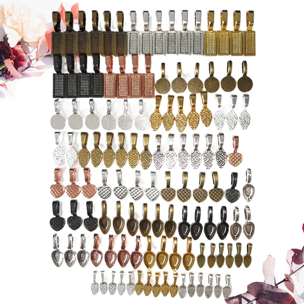 

240 шт. подвесок-лопаток из цинкового сплава, аксессуары для изготовления ювелирных изделий своими руками, для камеи, фотополимерной смолы, поделок, клеевых оснований для подвесок, плоских оснований для подвесок