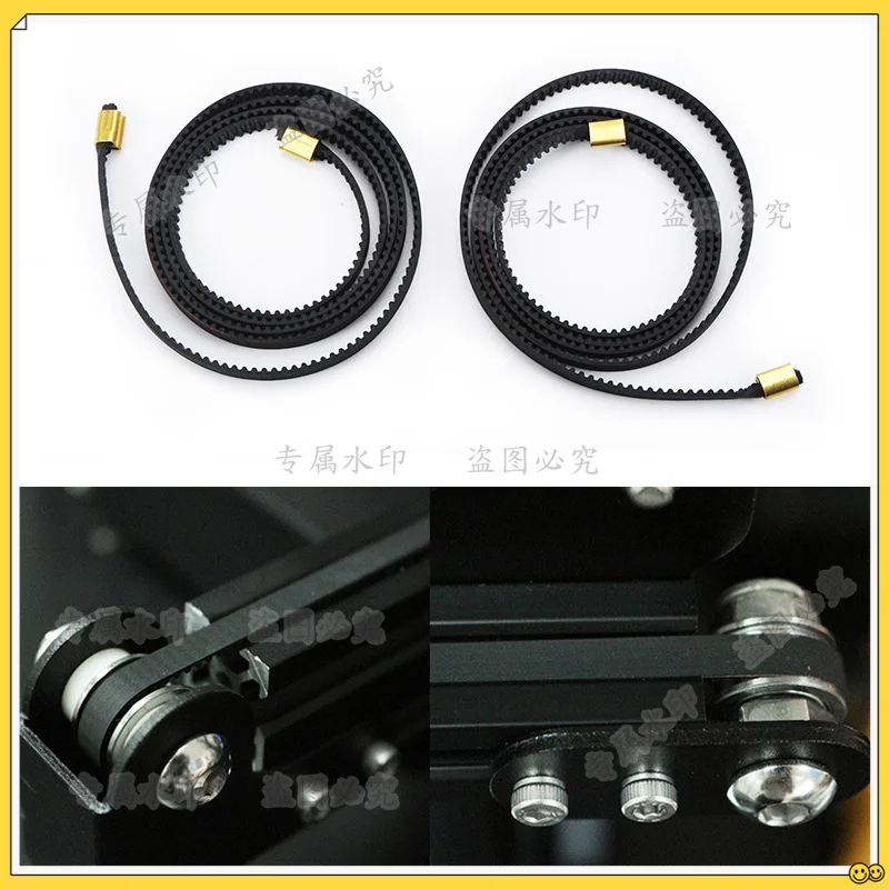 Ender-3 CR-10 X+Y Synchronous belt GT2-6mm Closed-loop Timing Belt For Creatity Ender CR-10 S4 S5 Ender-5 Plus 3D printer parts