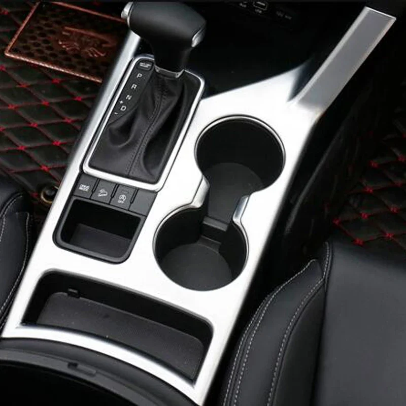 

Top Quality ABS Matte Gear Panel Trim Decoration Stickers Decorator Cover Trim For Kia Sportage 2016 2017 Fourth generation