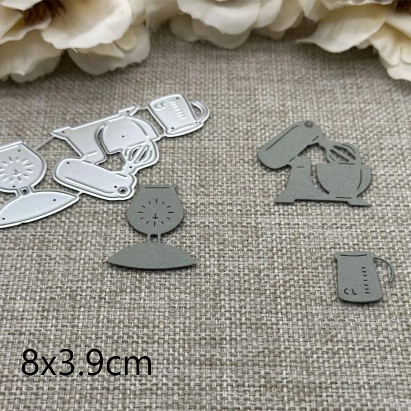 Flowers apple pear series Metal Cutting Dies Stencils Die Cut for DIY Scrapbooking Album Paper Card Embossing