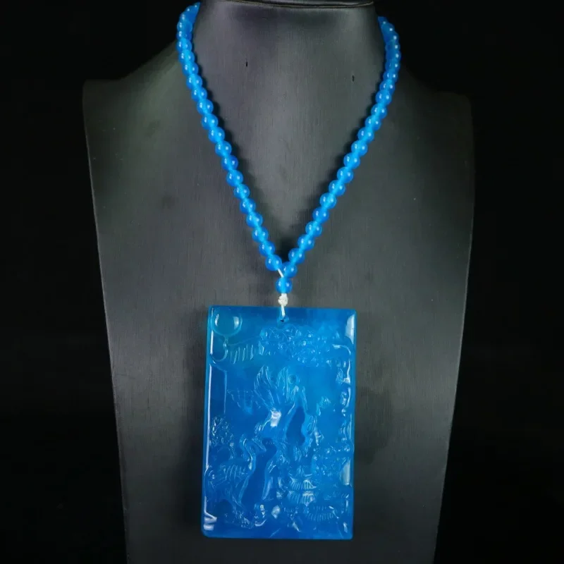 

Crane Brand Men's and Women's Same Natural Quartzite Jade Pendant New