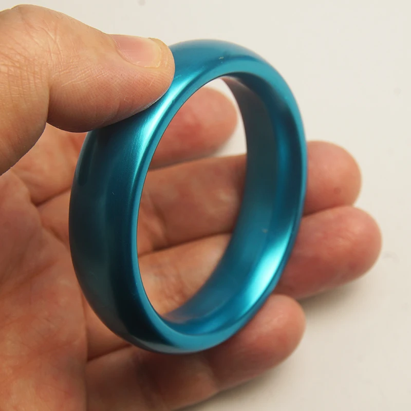 Metal Testicle Scrotum Penis Cock Ring,Cockring Without Edges,Sex Toys for Men,Delayed Ejaculation Ball Stretcher - view 5