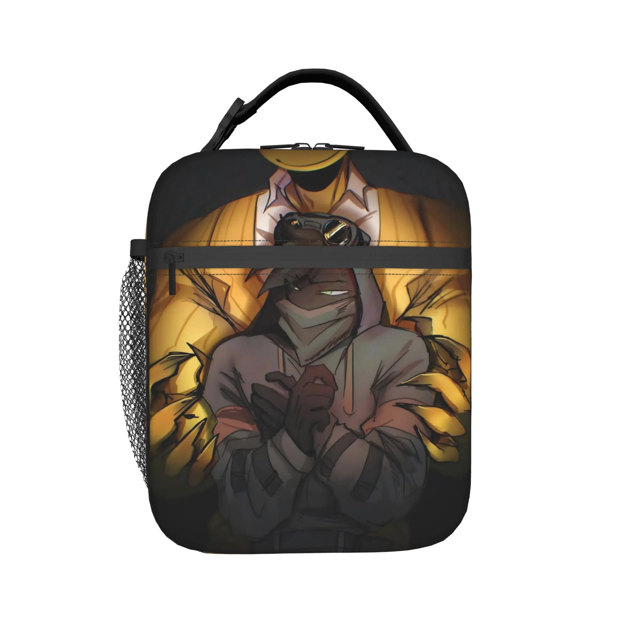 Verity Mod Monster Insulated Lunch Bag Thermal Bag Reusable,Lunch Container Games High Capacity Tote Lunch Box Office  Travel