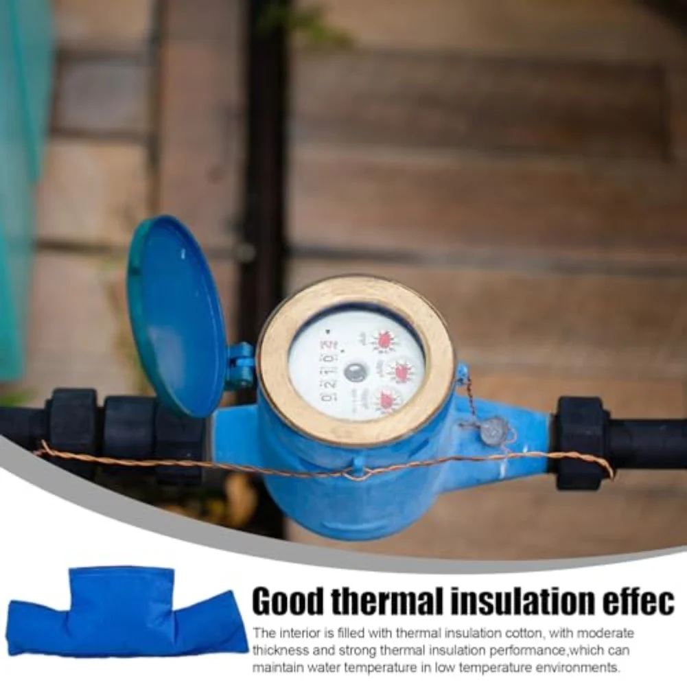 For Water Pipe and Meter Insulation Cover for Frost Protection Offering Long Lasting Outdoor Shielding to Prevent Freeze Damage