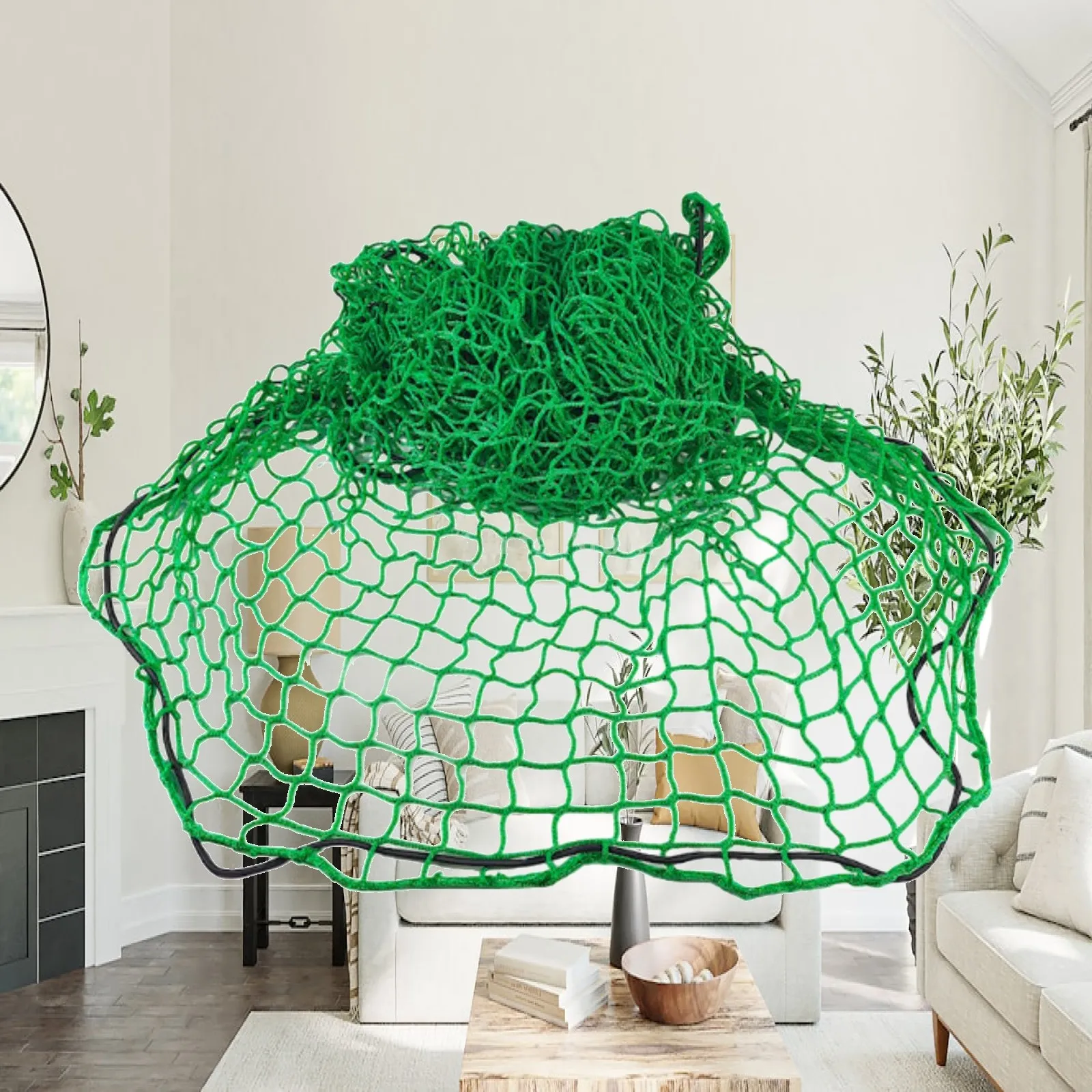 Universal Cargo Net 1.8x2.2 M Nylon for Truck Bed Trailer Trunk