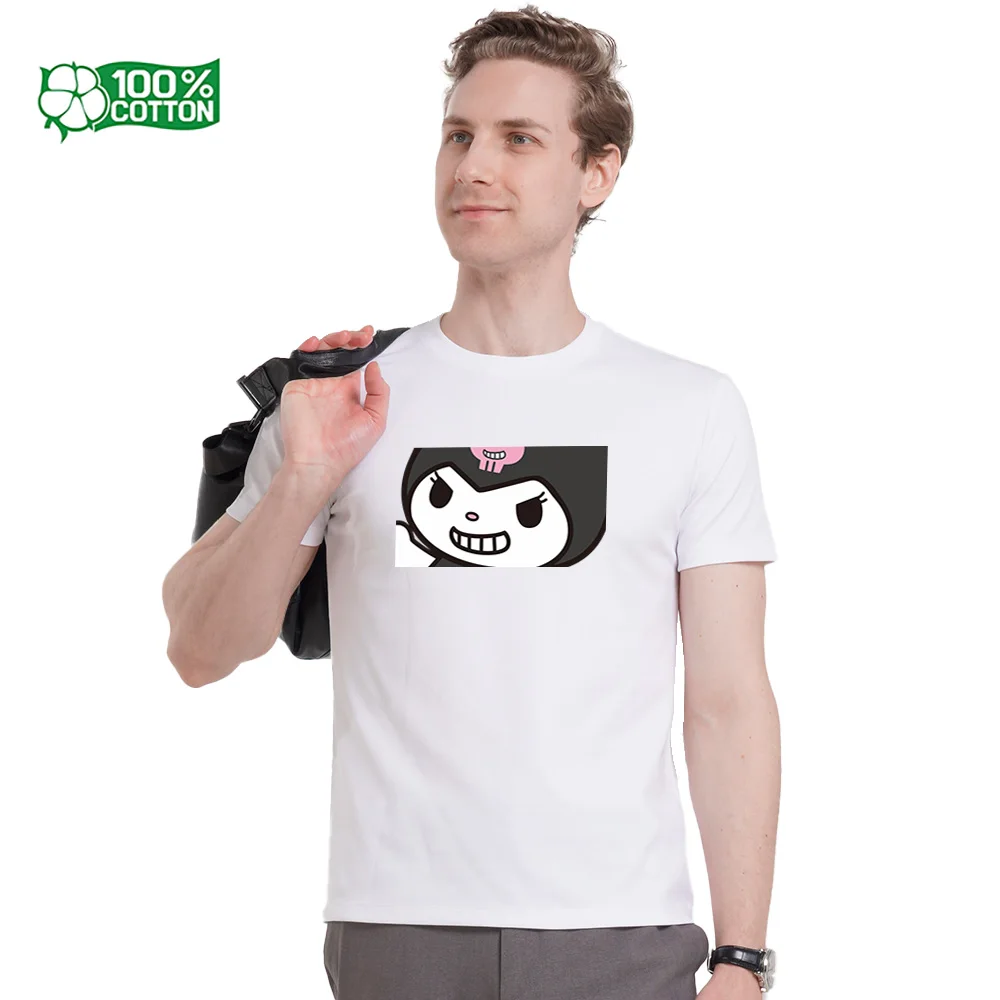 

Kuromi Punk Aesthetic T-Shirt - Sanrio Inspired Edgy Kawaii Clothing | Super Soft Cotton Unisex Daily Top TShirt Tee