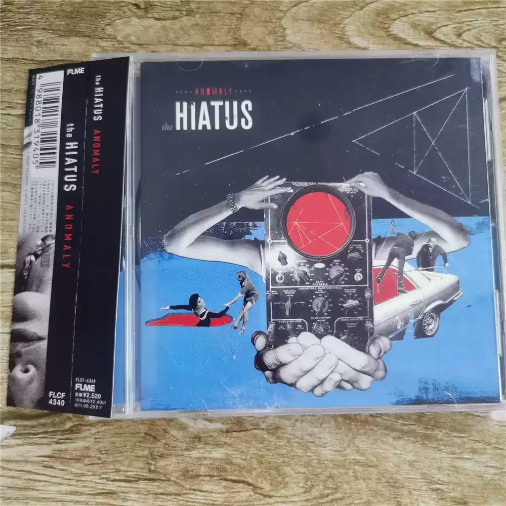 The Hiatus Anomaly CD 2010 Oricon Top5 Japanese Indie Alternative Prog Rock 2nd Studio Signature Work Sealed Cross-Border