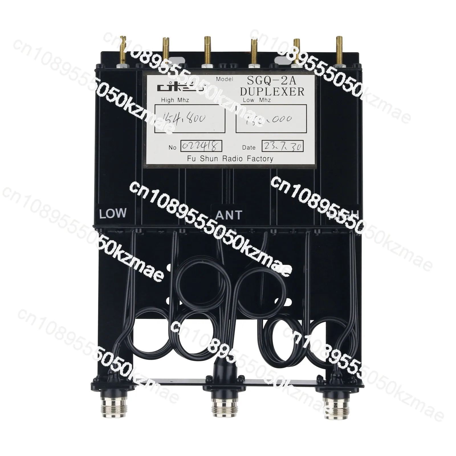 

IN STOCK IN STOCK30W VHF 136-180Mhz 6 Cavity Duplexer VHF Repeater Duplexer for Radio Communication Radio Repeater