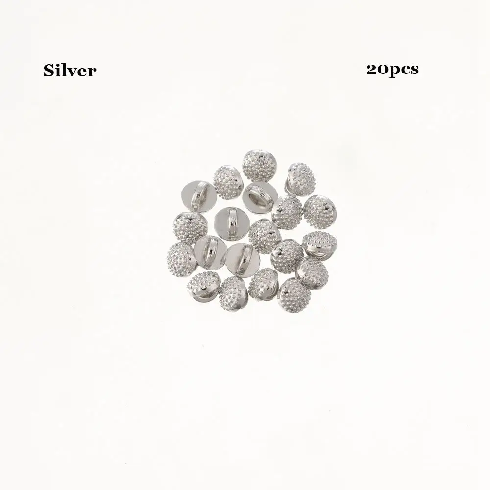 

Cute Girl Gift Dollhoues Miniature Pattern Decoration Clothing Sewing Buckle Mini Coat Buttons DIY Doll Clothes Metal Buckles