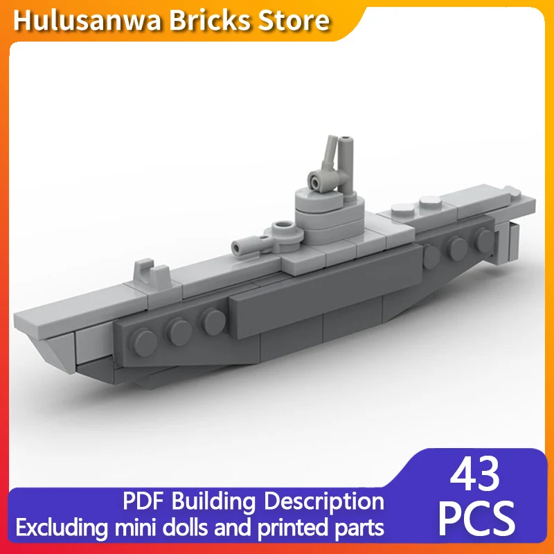 

Модель подводной лодки Venturer MOC, строительные кирпичи, военное оборудование, модульные технологии, подарки, праздник, сборка, детские игрушки, костюм