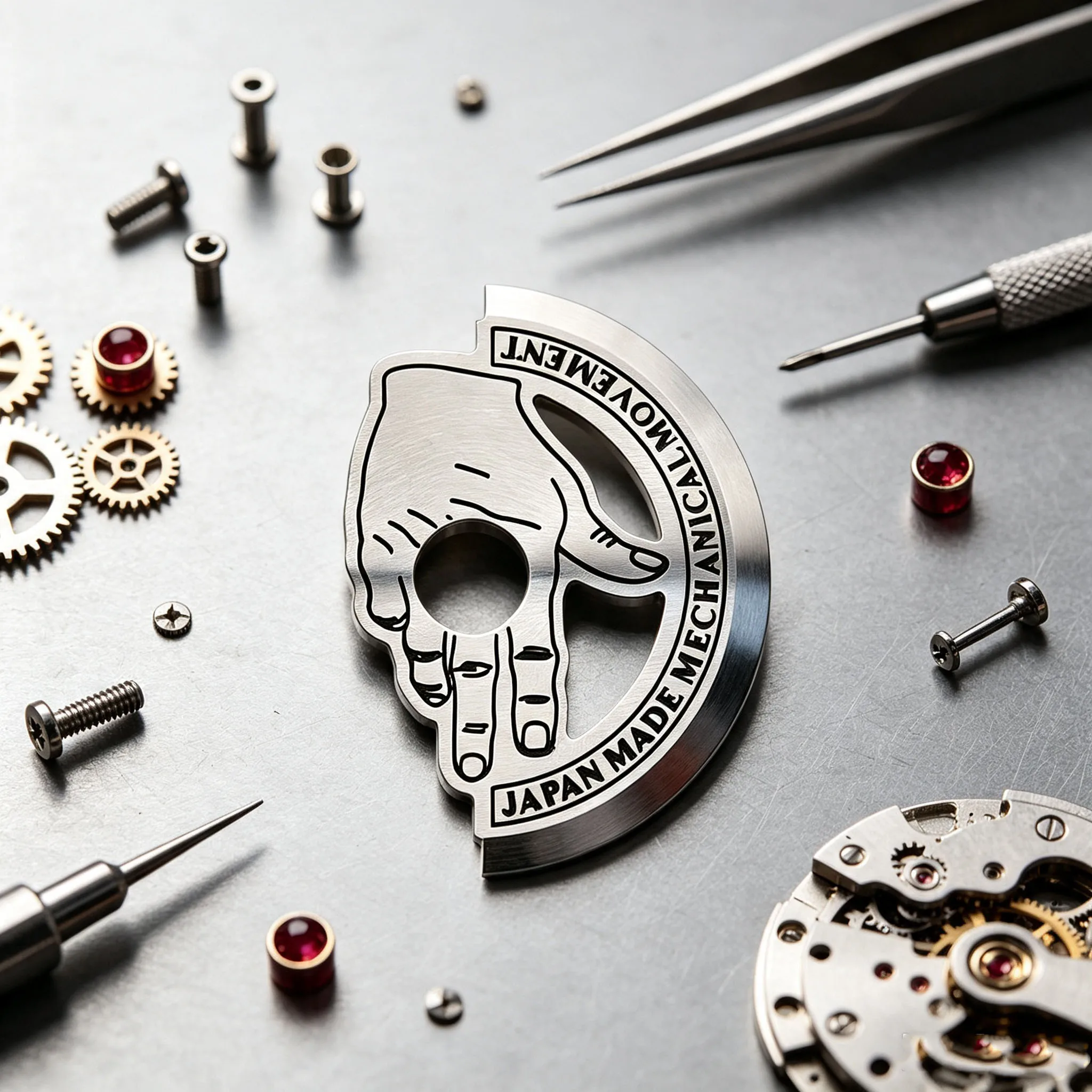 Fit with NH34/35/36/37/38/39 movement rotor parts for NH movement modification with automatic rotor and finger pendulum