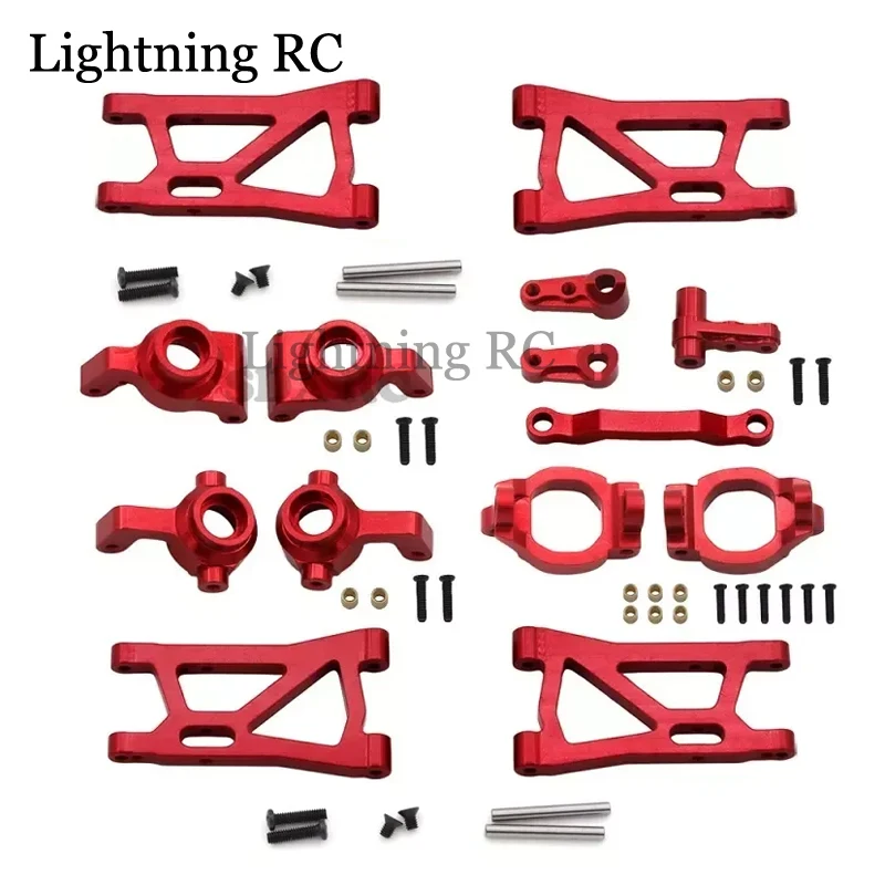 

Remo Hobby Smax 1631 1635 1651 1655 Metal Steering Block C-Hub Carrier Steering Assembly Suspension Arm RC Car Upgrade Parts Kit