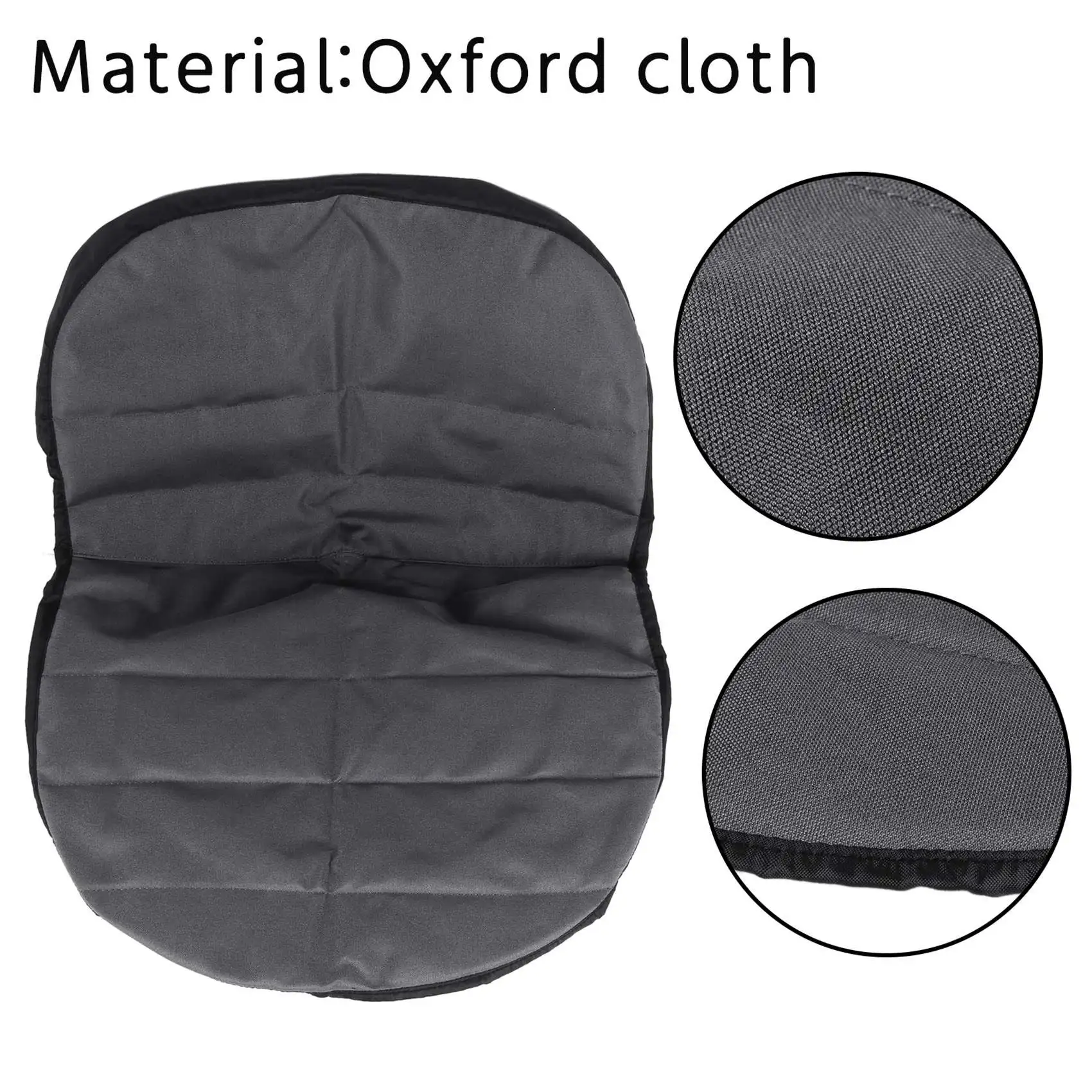Universal ขี่เครื่องตัดหญ้ารถแทรกเตอร์ฝาครอบที่นั่งเบาะ Comfort Pad กระเป๋าเก็บขนาดกลาง
