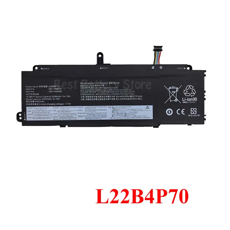 

L22B4P70 Аккумулятор для ноутбука Lenovo ThinkPad X13 Yoga G4 L22C4P70 L22D4P70 L22L4P70 L22M4P70