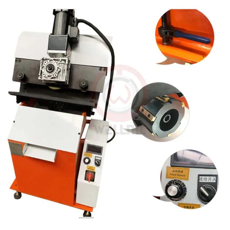 Automatic Walking Flat Beveling Machine Stainless Steel Chamfering Machine Carbon Steel Electric Plate Milling Machine