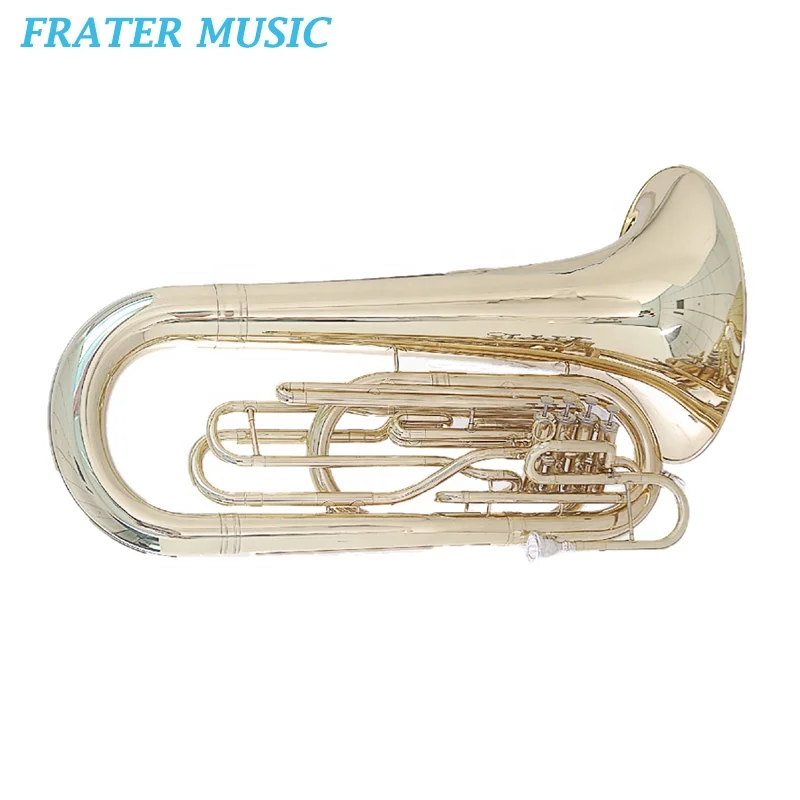 

High Grade Advanced Bb Key Cupronickel Piston Marching Tuba (JMT-150)