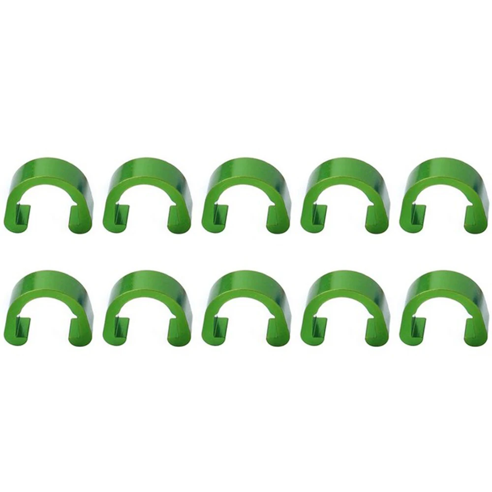 

Outdoor MTB Bike Road Bike Aluminum Alloy For Shifter Cable Bicycle C Clips Fixed Clamp Clips Fixed Tubing Clips C Shape Buckle